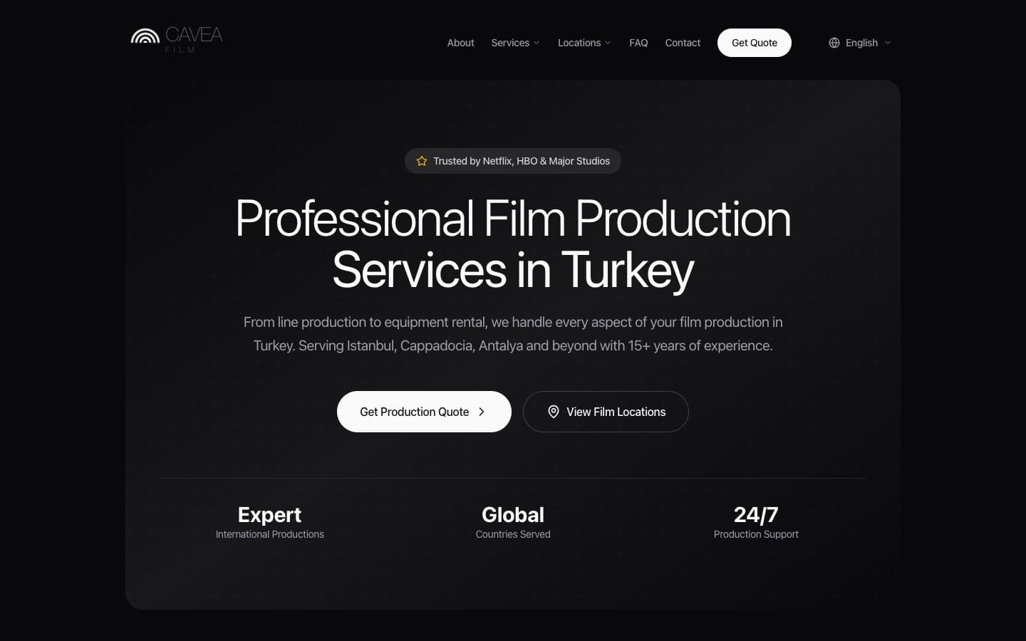 caveafilm.com screenshot